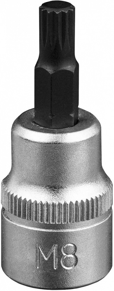 3 / 8" PADRUNOTSIK 12-TÄHIK XZN M8. SATIN CR-VAN. RIPUTUSPAKEND JBM