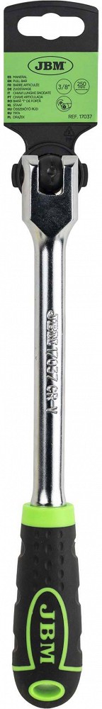 3 / 8" LIIGENDIGA KEERAMISSABA 250MM. SATIN CR-VAN. RIPUTUSPAKEND JBM