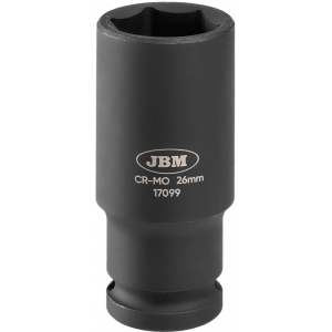 1 / 2" PIKK LÖÖKPADRUN 26MM. CR-MO. RIPUTUSPAKEND JBM