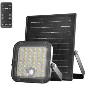LED SOLAR VALGUSTI LIIKUMISANDURIGA+PULT 10W 2CCT IP65 PREMIUM KOBI