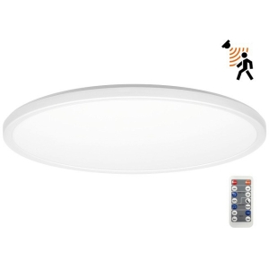 230V LED PLAFOON / VALGUSTI NIVERA ANDUR+ PULT VALGE 32W 3CCT IP54 KOBI