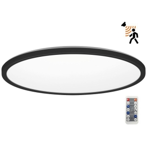 230V LED PLAFOON / VALGUSTI NIVERA ANDUR+ PULT MUST 32W 3CCT IP54 KOBI