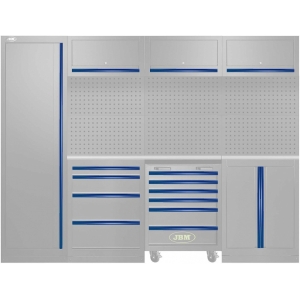18-MOODULITE VÄRVIPANEELIDE KOMPLEKT (SERIE446. 54327J) SININE JBM