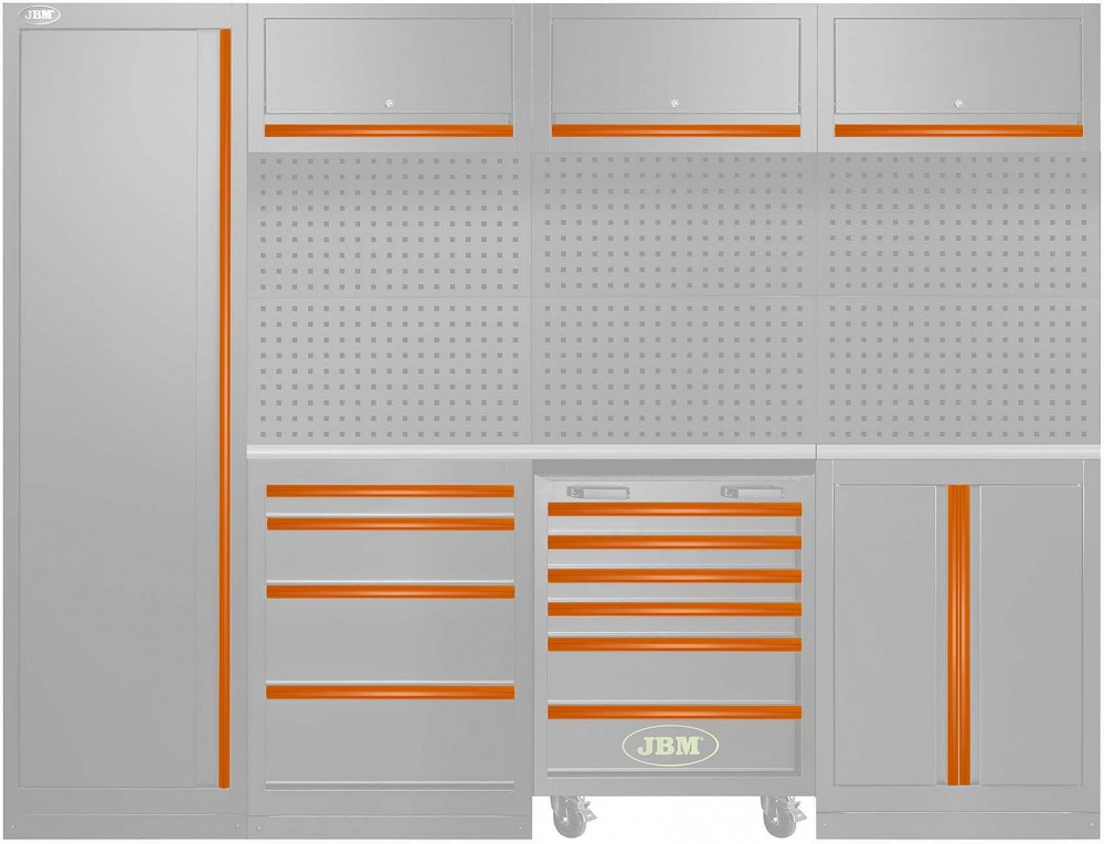 18-MOODULITE VÄRVIPANEELIDE KOMPLEKT (SERIE446. 54327J) ORANZ JBM