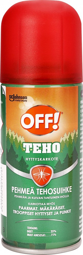 OFF! SÄÄSETÕRJEVAHEND TEHO SOFT SPRAY 100ML