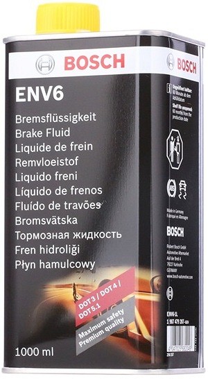 BOSCH ENV6 UNIVERSAALNE PIDURIVEDELIK 270°C 1L (DOT 3. DOT 4. DOT 5.1)