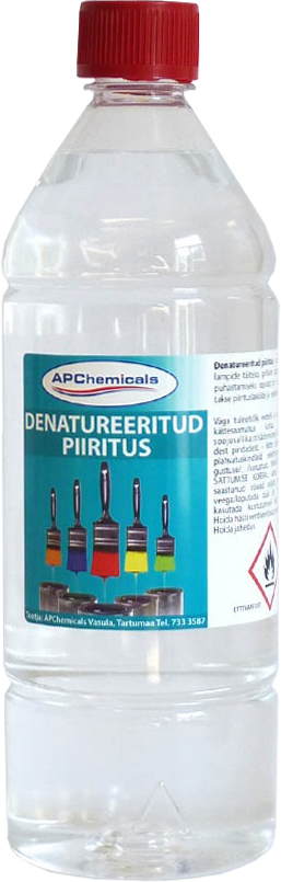 DENATUREERITUD PIIRITUS 1L