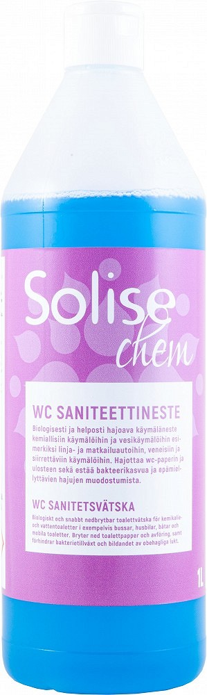 SOLISE KEEMILISE WC VEDELIK (MATKAAUTOD) 1L