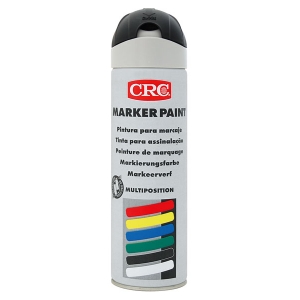 CRC MARKER PAINT MÄRKEVÄRV MUST 500ML / AE