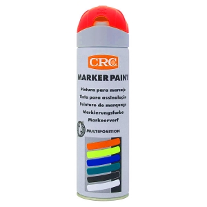CRC MARKER PAINT FLUO MÄRKEVÄRV PUNANE 500ML / AE