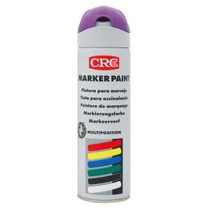 CRC MARKER PAINT FLUO MÄRKEVÄRV LILLA 500ML / AE