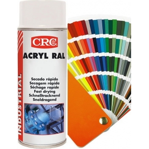 CRC ACRYL RAL 9010 VALGE MATT AKRÜÜLVÄRV 400ML / AE