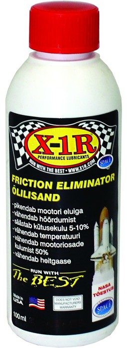X-1R 100ML ÕLILISAND. KULUMISVASTANE MÄÄRDEAINE FRICTION ELIMINATOR