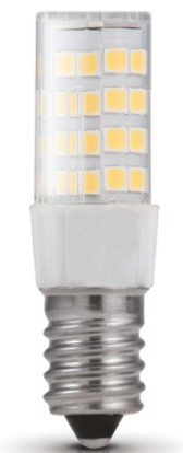 230V PIRN LED E14 T 4.2W 400LM NEUTRAALNE VALGUS 4000K 55X16MM KOBI