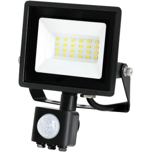 230V LED PROZEKTOR+ANDUR MHC 20W RED 1620LM 145X127MM PÄEVAVALGUS. MUST IP44 LED2B