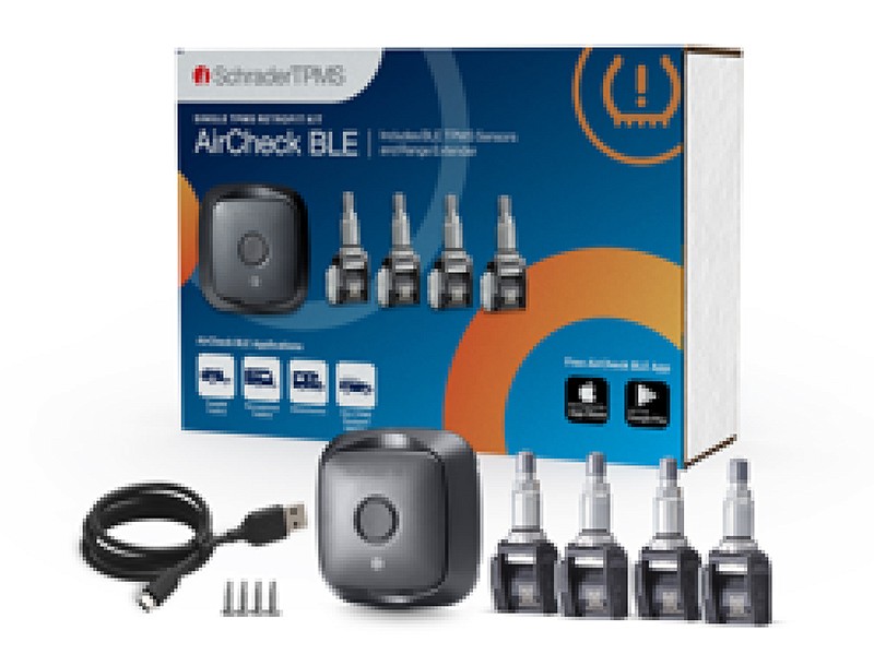 SCHRADER AIRCHECK BLE UNIVERSAALNE TPMS ANDURITE KOMPL (4 ANDURIT+VÕIMENDI)