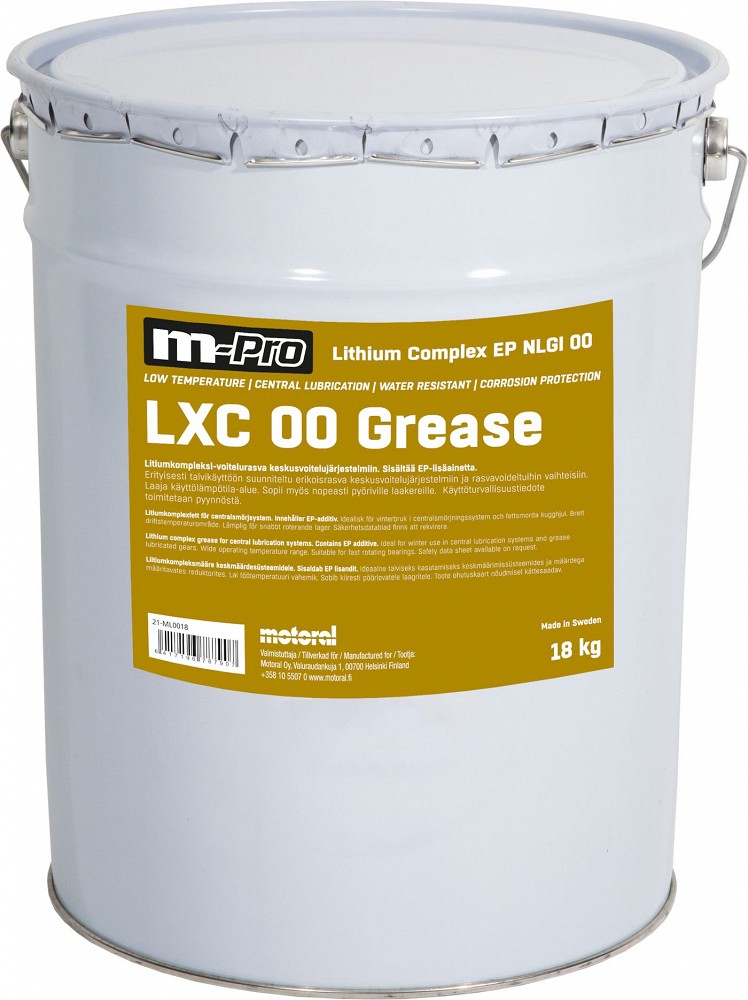 M-PRO LXC 00 GREASE KESKMÄÄRE NLGI-00 18KG