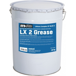 M-PRO LX 2 GREASE LITHIUM COMPLEX EP ÜLD- JA LAAGRIMÄÄRE NLGI-2 18KG (SININE)