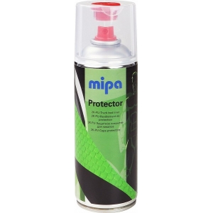 MIPA PROTECTOR (LINEX / RAPTOR ANALOOG) AEROSOOLPUDEL 2K KÕVENDIGA 400ML MUST
