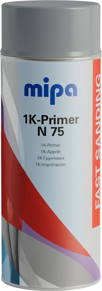 AUTOMOTIVE TÄITEKRUNTVÄRV / NAKKEKRUNTVÄRV 1K-PRIMER N 75 SPRAY HALL 400ML / AE MIPA