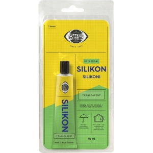 PLASTIC PADDING SILIKON TIHENDUSSILIKOON / LIIM LÄBIPAISTEV 40ML