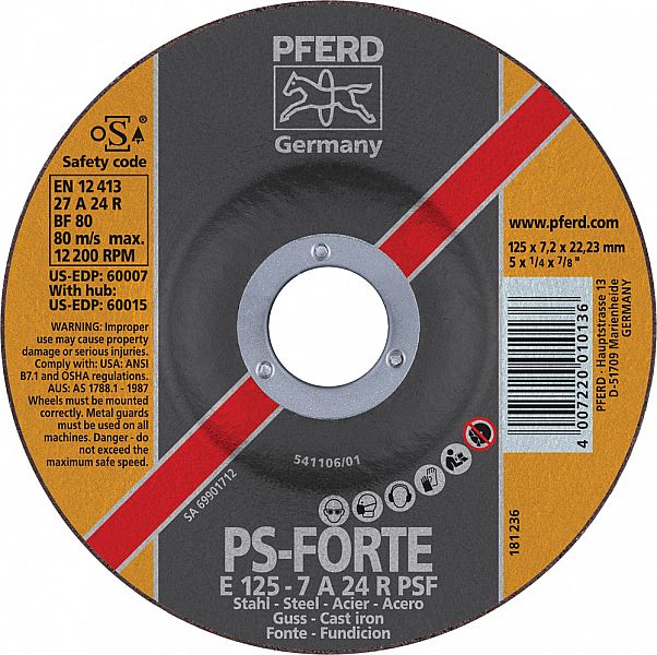 LIHVKETAS 125X7.2MM PFERD