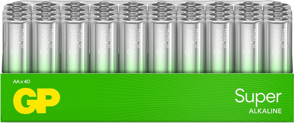 PATAREI GP AA / LR6 40TK SUPER ALKALINE