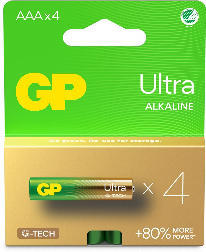 PATAREI GP AAA / LR03 4TK ULTRA ALKALINE