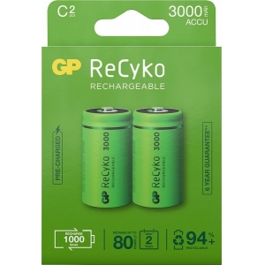 GP AKUPATAREI 3000MAH C / LR14 2TK RECYKO+