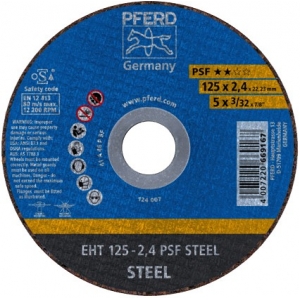 LÕIKEKETAS TERAS / INOX 125X2.4MM PFERD