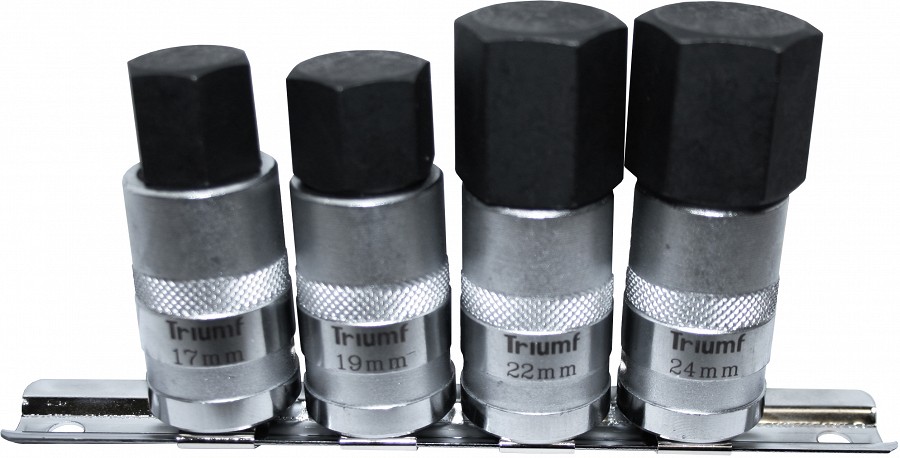 4-OS. 1 / 2" KUUSKANTOTSIKUTE KOMPL. 17-24MM TRIUMF