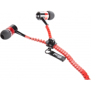 Omega Freestyle наушники + микрофон Zip FH2111, красный