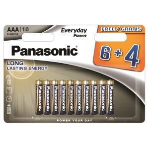 Panasonic Everyday Power батарейки LR03EPS/10BW (6+4)