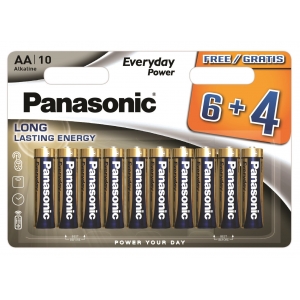 Panasonic Everyday Power patarei LR6EPS/10BW (6+4)