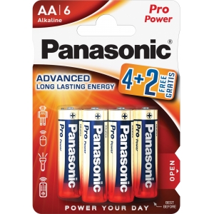 Panasonic Pro Power patarei LR6PPG/6B (4+2 tk)