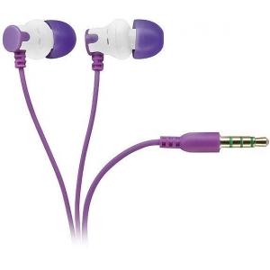 Vivanco наушники + микрофон HS 100 PU, фиолетовый (31432)