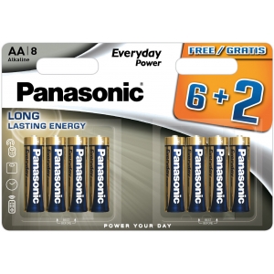 Panasonic Everyday Power батарейки LR6EPS/8B (6+2)