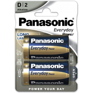 Panasonic Everyday Power patarei LR20EPS/2B
