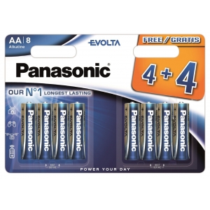 Panasonic Evolta батарейки LR6EGE/8B (4+4шт)