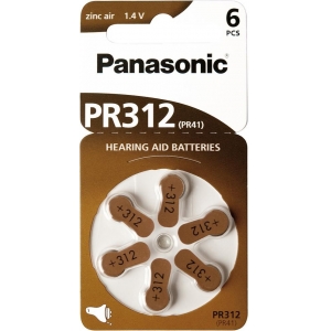 Panasonic kuuldeaparaadi patarei PR312L/6DC