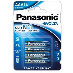 Panasonic Evolta patarei LR03EGE/4B