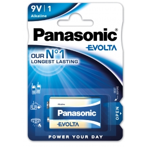 Panasonic Evolta батарейка 6LR61EGE/1B 9V