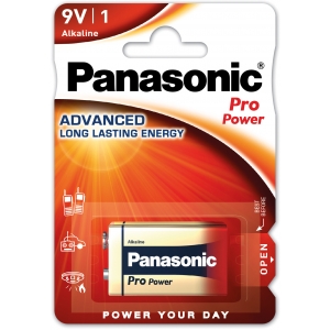 Panasonic Pro Power patarei 6LR61PPG/1B 9V
