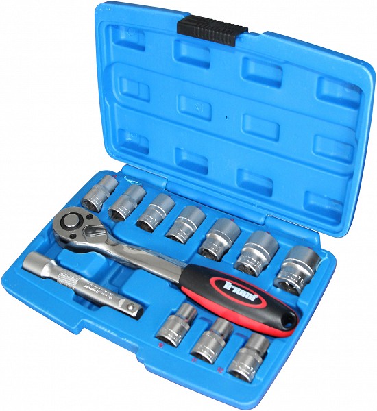 12-OS. TÖÖRIISTAKOMPLEKT PAD 1 / 2" 10-24MM 6-PT TRIUMF