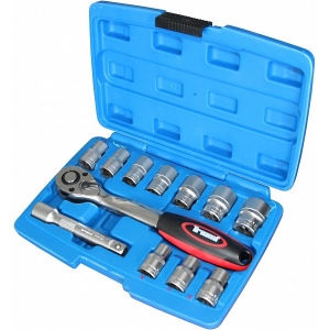 12-OS. TÖÖRIISTAKOMPLEKT PAD 1 / 2" 10-24MM 6-PT TRIUMF