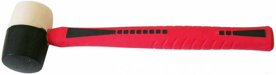 2K KUMMIHAAMER FIIBERVARREGA 660G 60MM. VALGE / MUST KUMMIOSA TRIUMF