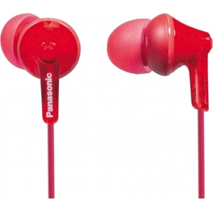 Panasonic наушники + микрофон RP-HJE125E-R, красный