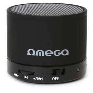 Omega Bluetooth колонка V3.0 Alu 3in1 OG47B, черный (42643)