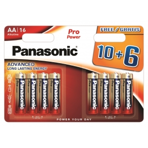 Panasonic Pro Power patarei LR6PPG/16B 10+6tk