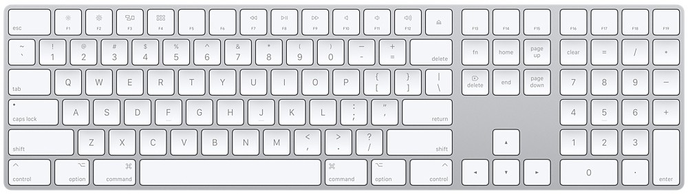 Apple klaviatuur + numbriklaviatuur Magic Keyboard SWE